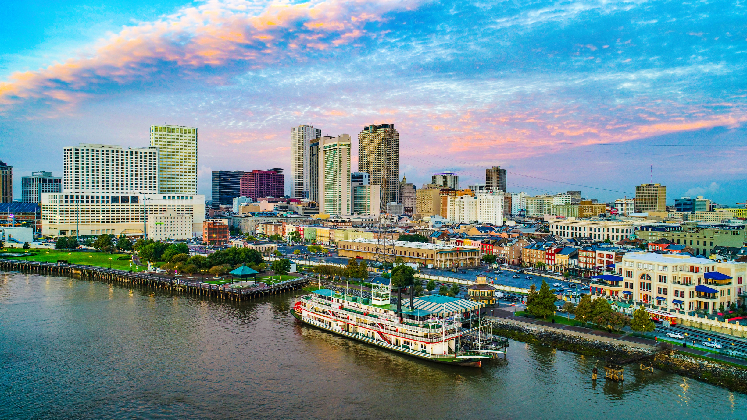 New Orleans-Riverfront  new orleans image-daily living