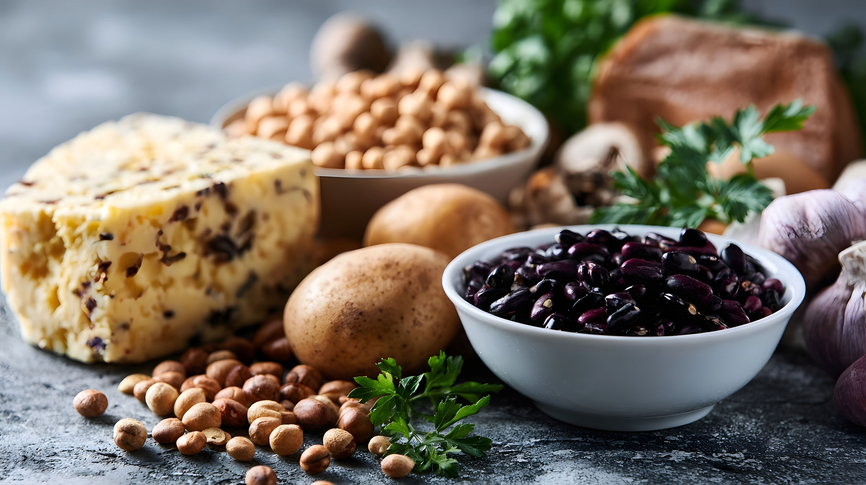 Healthy plant-based foods